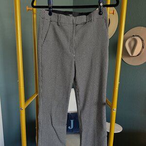 Express Trousers Black and White Houndstooth